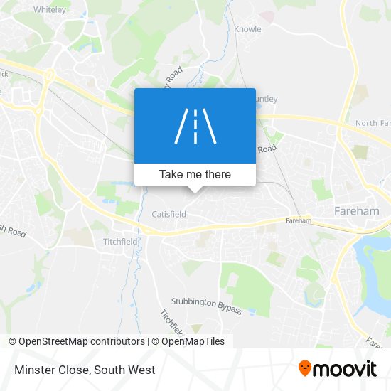 Minster Close map