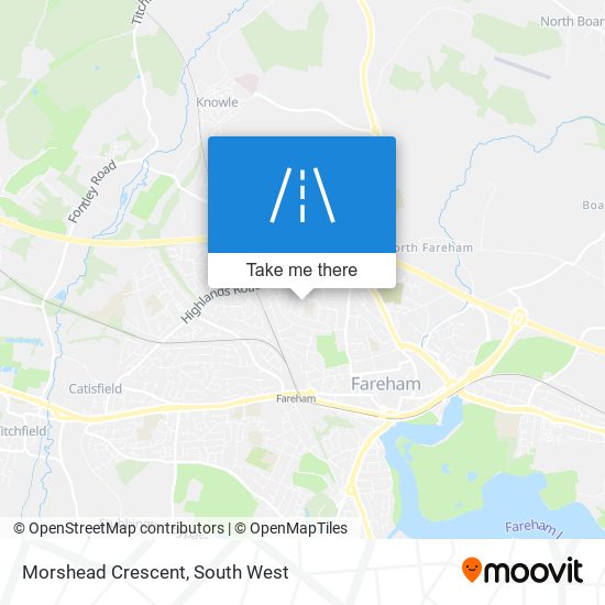 Morshead Crescent map