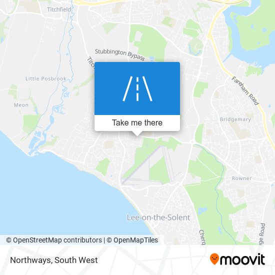 Northways map