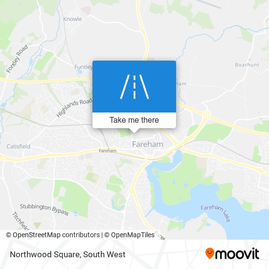 Northwood Square map