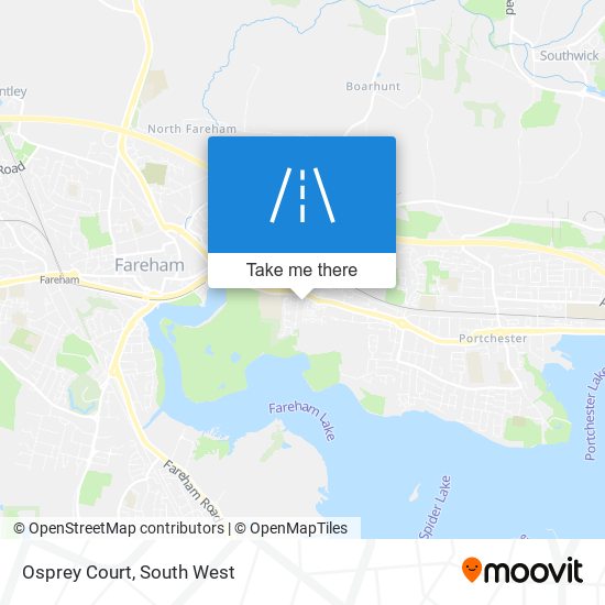 Osprey Court map