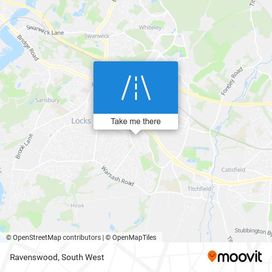 Ravenswood map