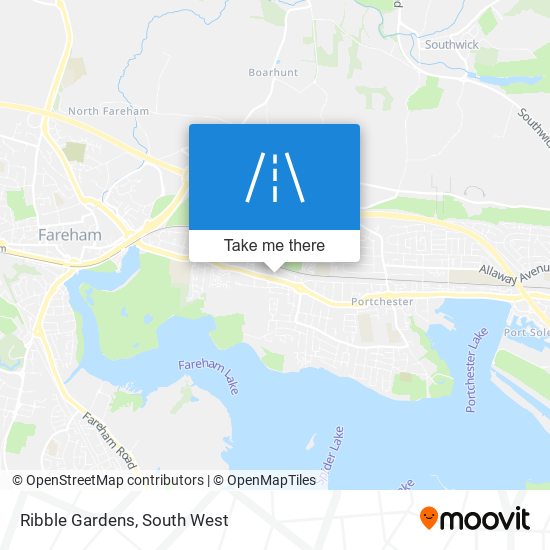 Ribble Gardens map