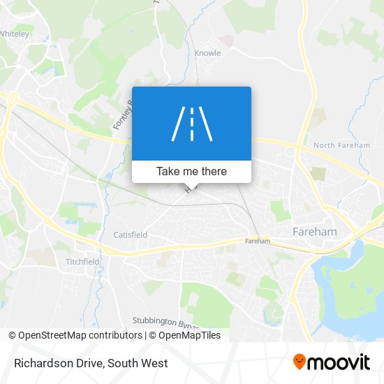 Richardson Drive map