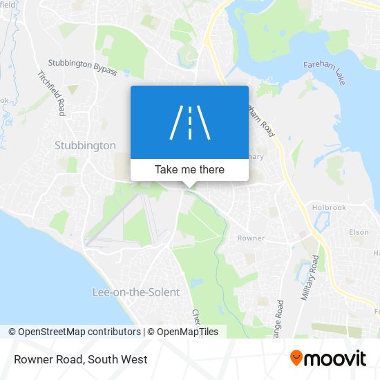 Rowner Road map