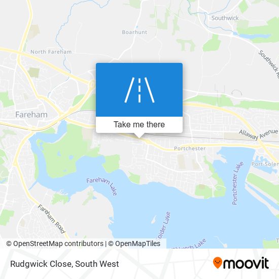 Rudgwick Close map