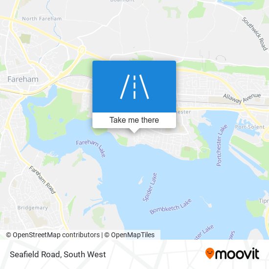 Seafield Road map