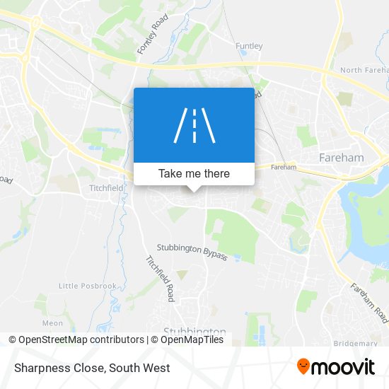 Sharpness Close map