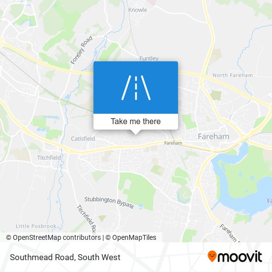 Southmead Road map