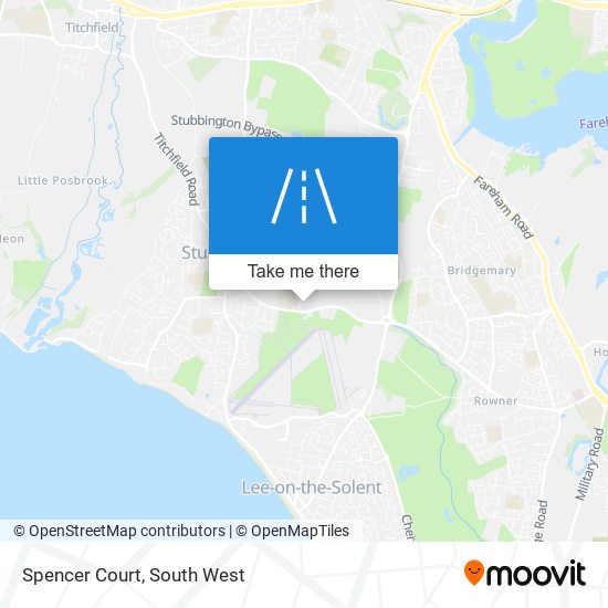 Spencer Court map