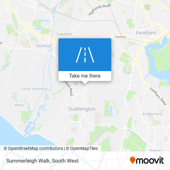 Summerleigh Walk map