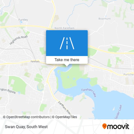 Swan Quay map