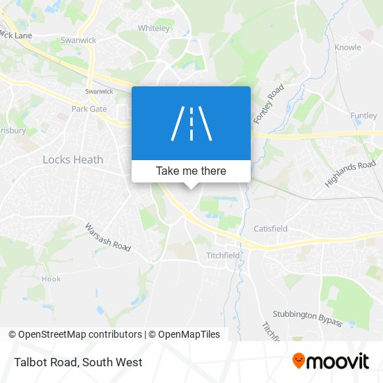 Talbot Road map