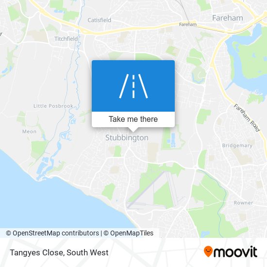 Tangyes Close map