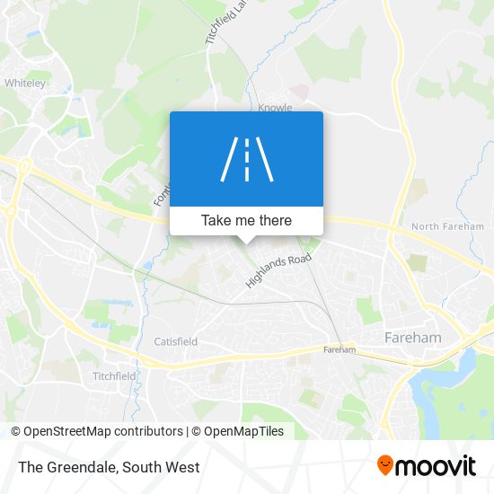 The Greendale map