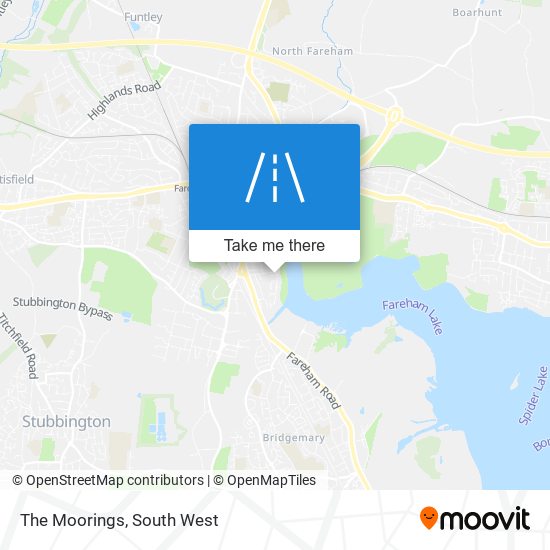 The Moorings map