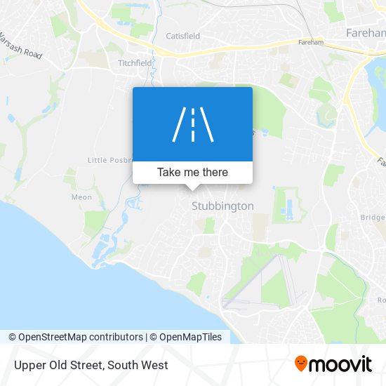 Upper Old Street map