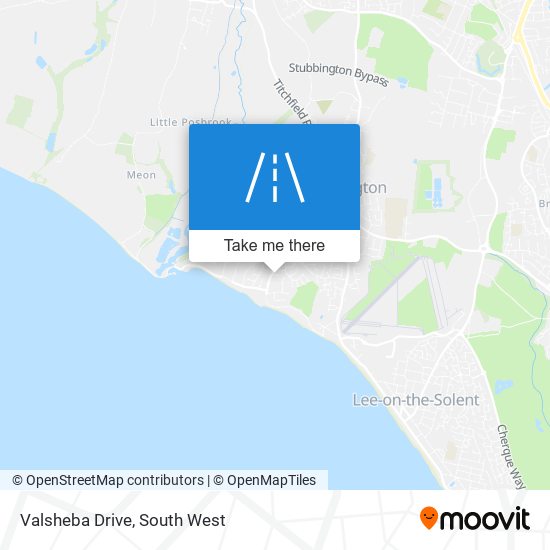 Valsheba Drive map