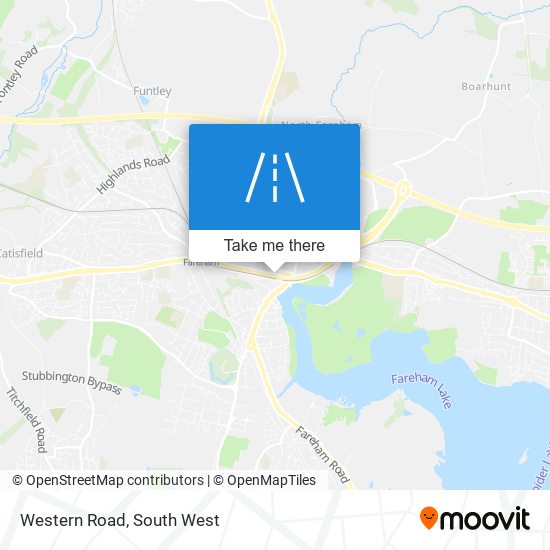 Western Road map