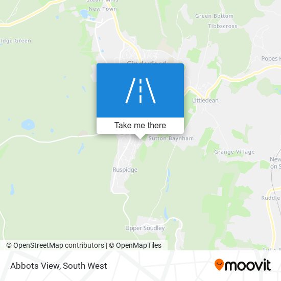 Abbots View map
