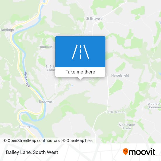 Bailey Lane map