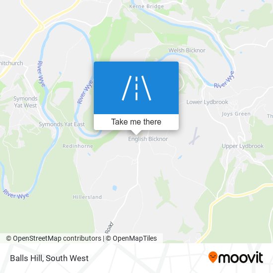 Balls Hill map