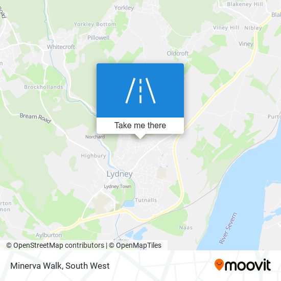 Minerva Walk map