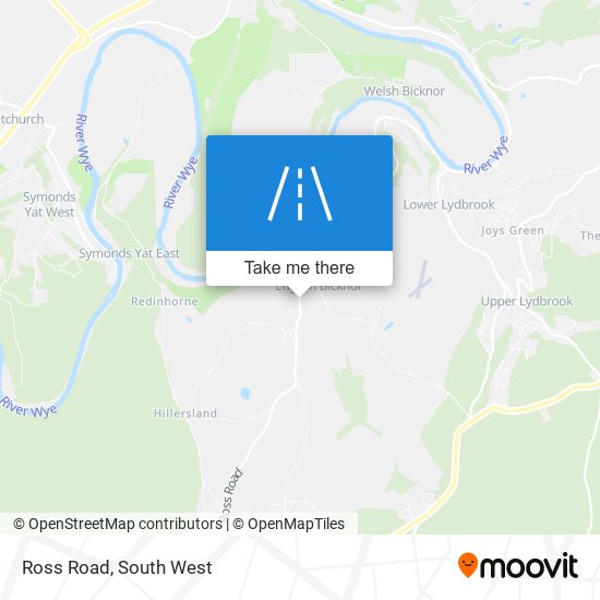 Ross Road map