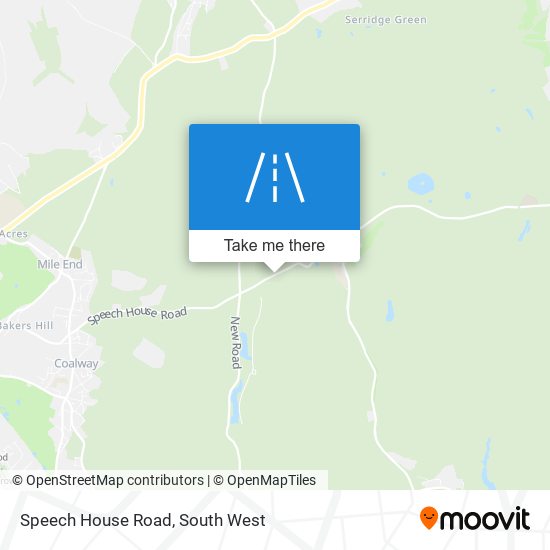 Speech House Road map