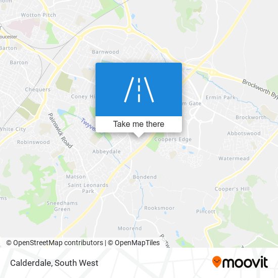 Calderdale map