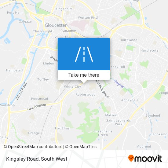 Kingsley Road map