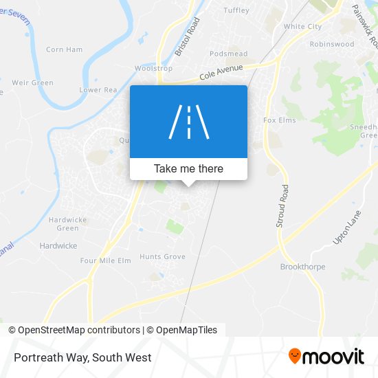 Portreath Way map