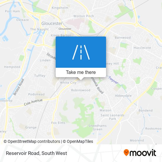 Reservoir Road map