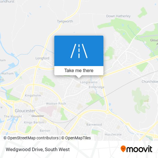 Wedgwood Drive map