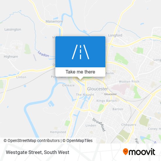 Westgate Street map