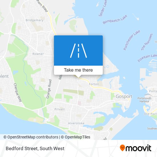 Bedford Street map