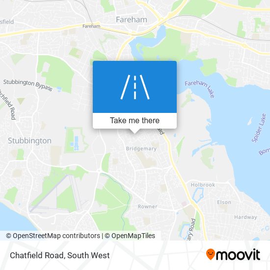 Chatfield Road map