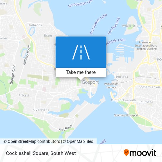 Cockleshell Square map