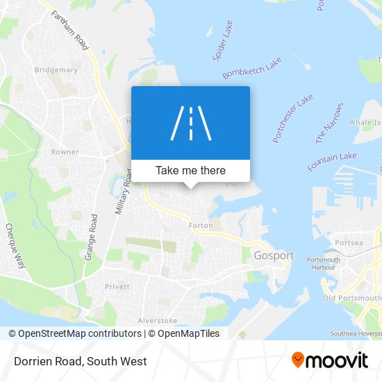 Dorrien Road map