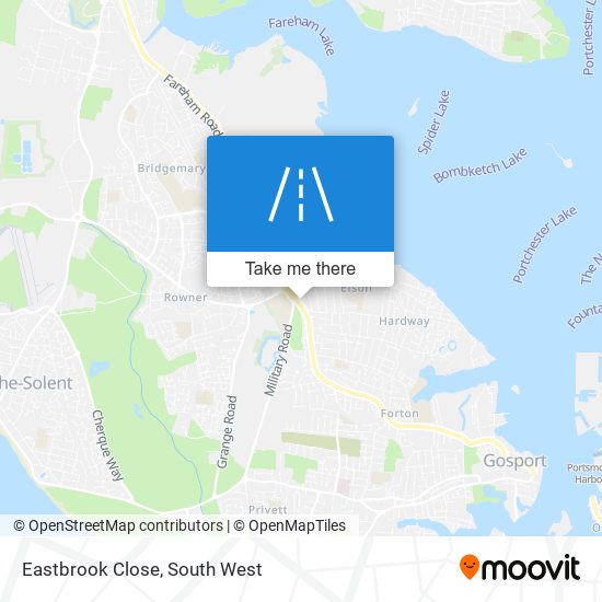Eastbrook Close map
