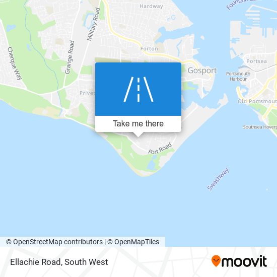 Ellachie Road map