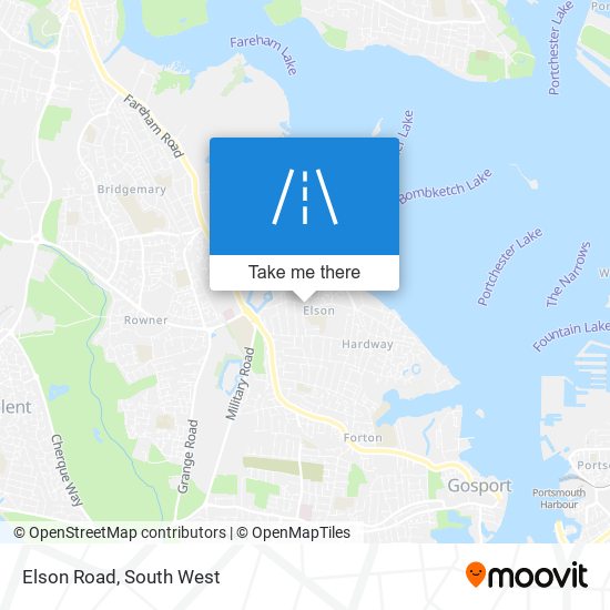 Elson Road map