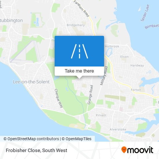 Frobisher Close map