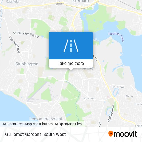 Guillemot Gardens map