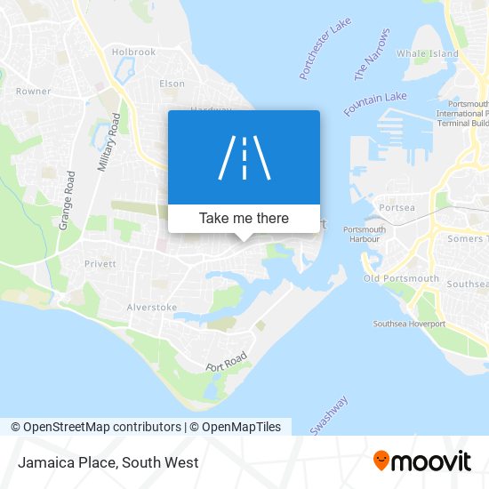 Jamaica Place map