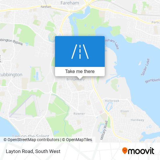 Layton Road map