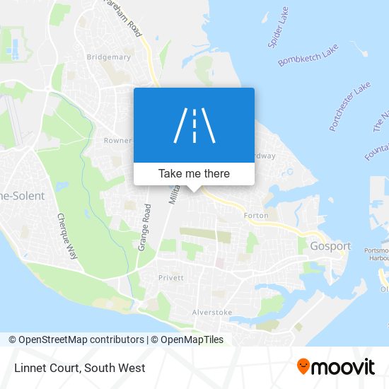 Linnet Court map