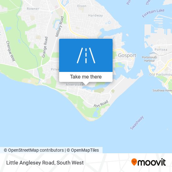 Little Anglesey Road map