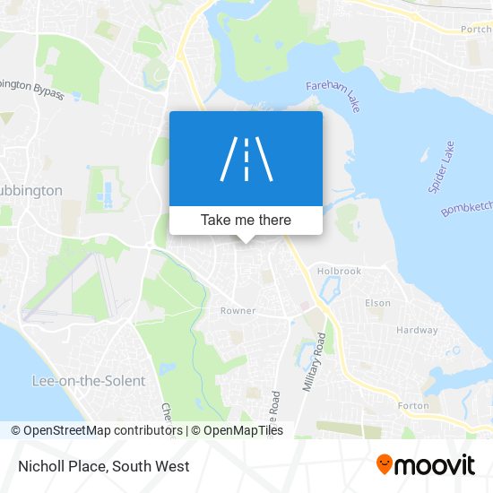 Nicholl Place map