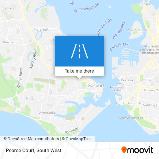 Pearce Court map